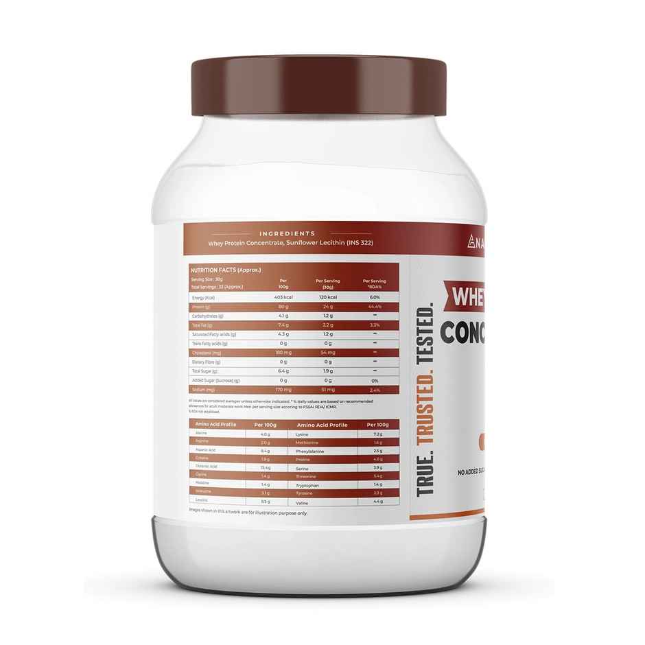 NATURALTEIN Whey Protein Concentrate Unflavoured