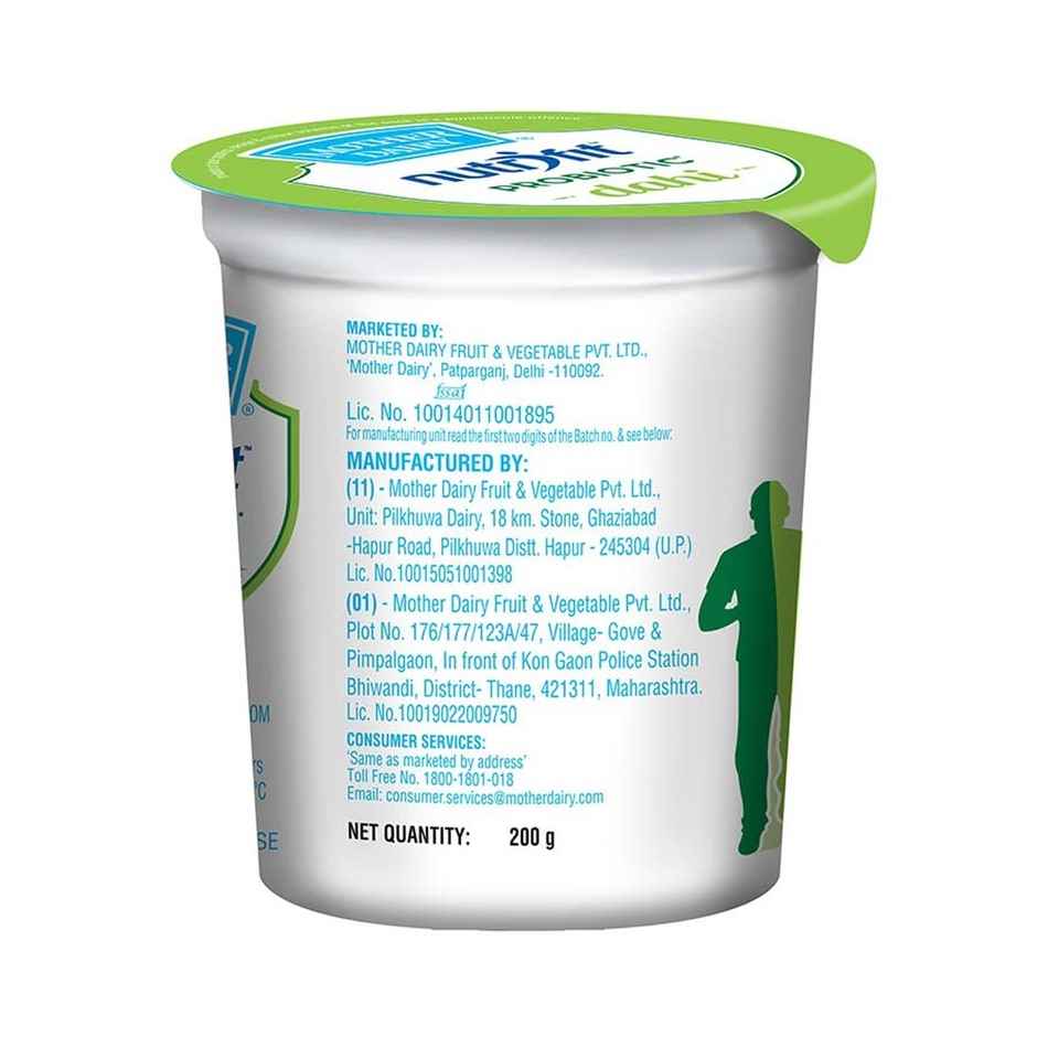Mother Dairy Nutrifit Probiotic Cup Curd Combo