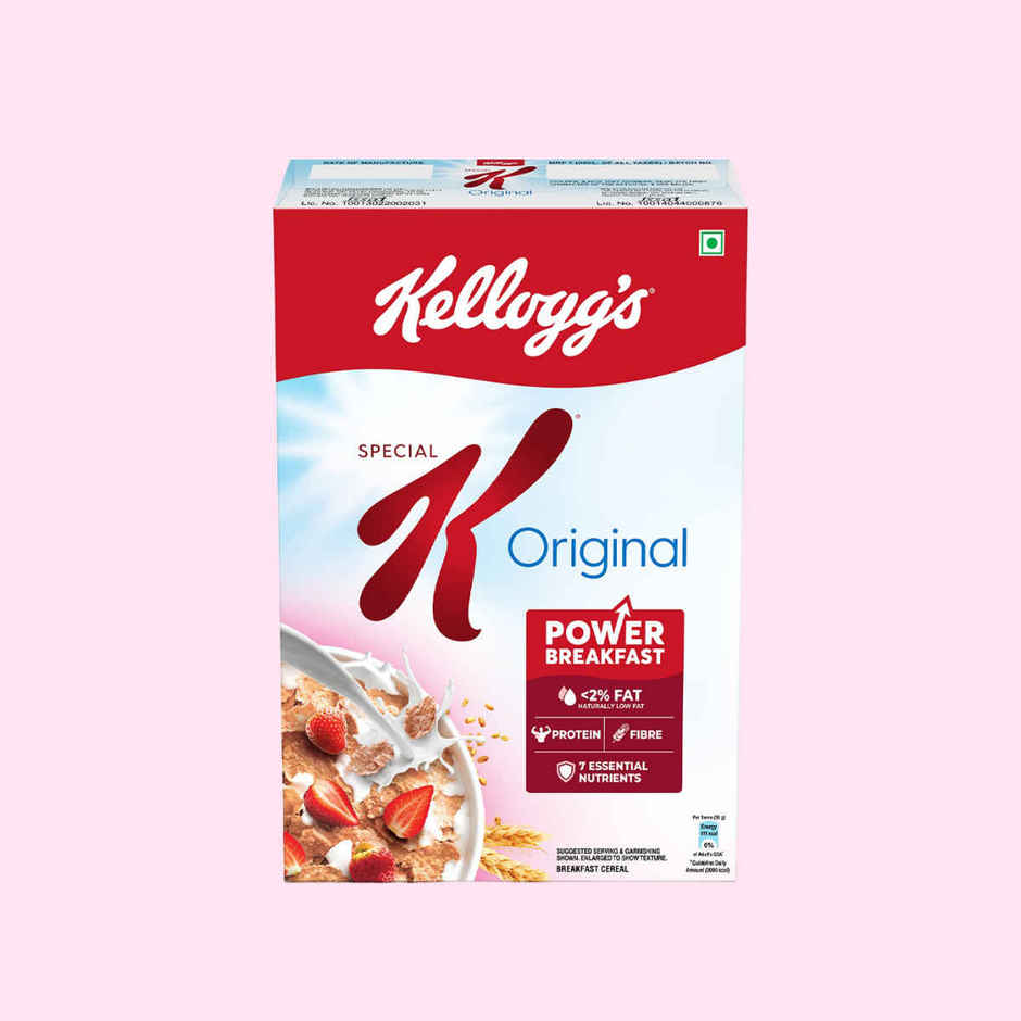 Kellogg's Original Special K | Less Than 2% Fat | 37% Less Sugar | Source Of Protein & Fibre