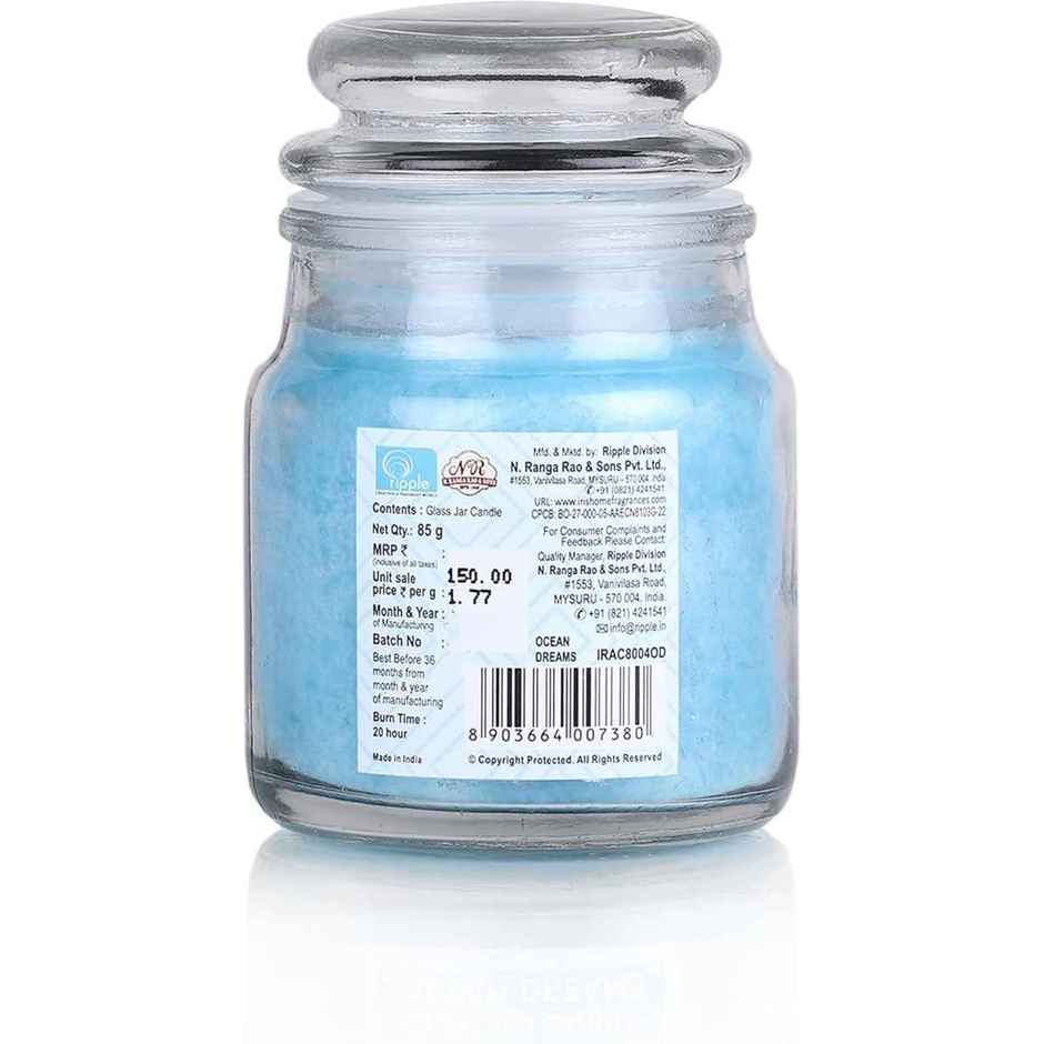 IRIS Ocean Dream Scented Glass Jar Candle