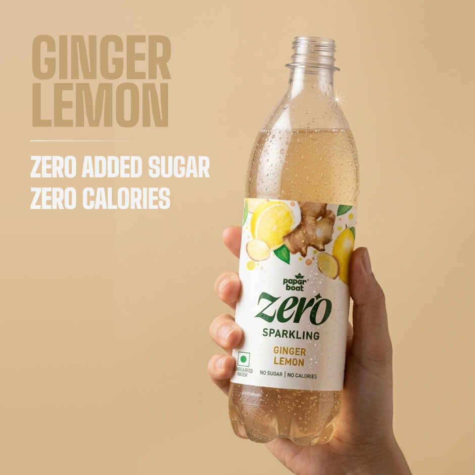 Paper Boat Ginger Lemon Sparkling Water