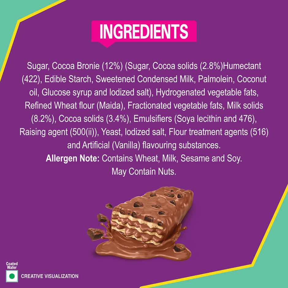 Nestle Munch Max Brownie Crunchy Wafer With Cocoa Brownie Bits Combo