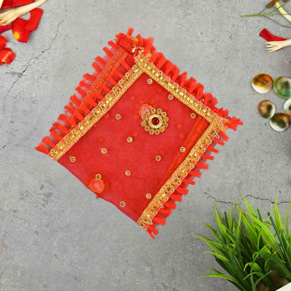 Divine Devi Maa Chunri | Red | 10 x 4 in | ServDharm