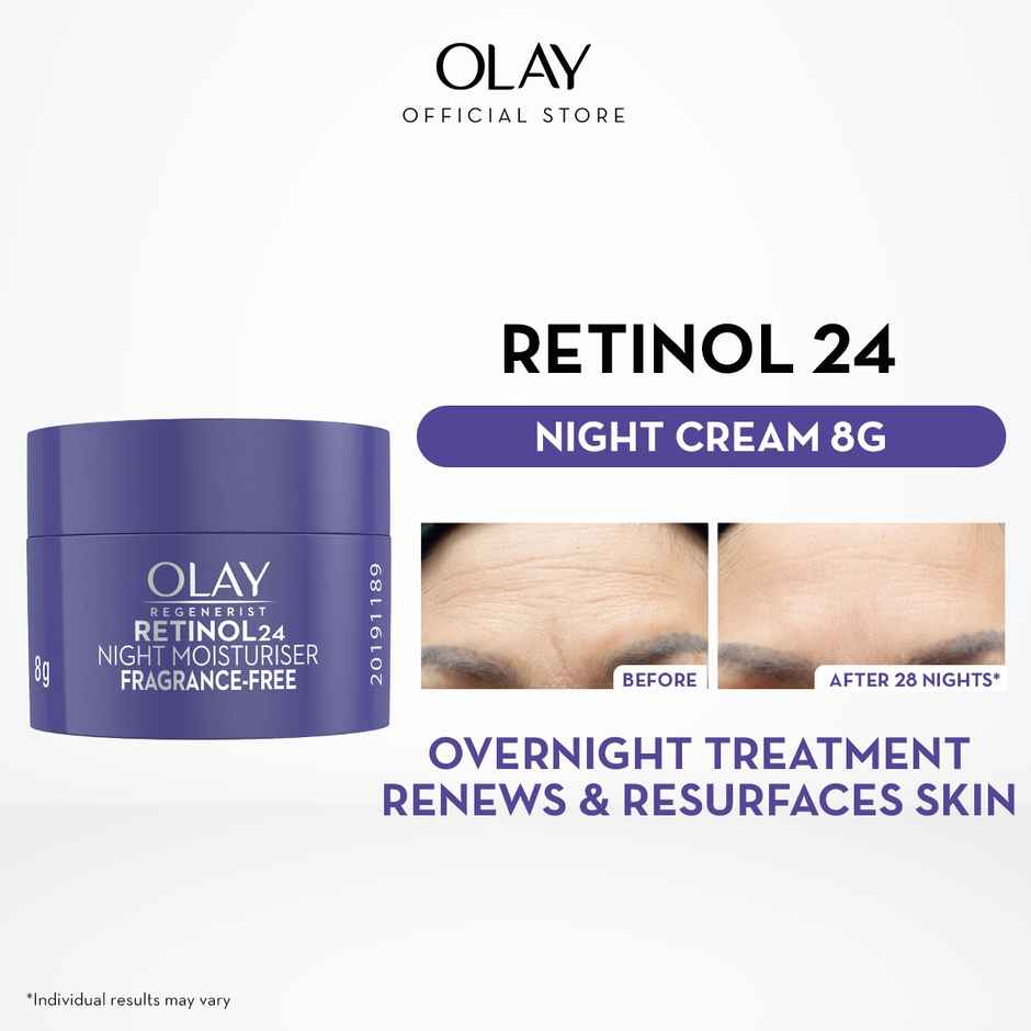 Olay Retinol Night Cream With Retinol & Niacinamideall Skin Types