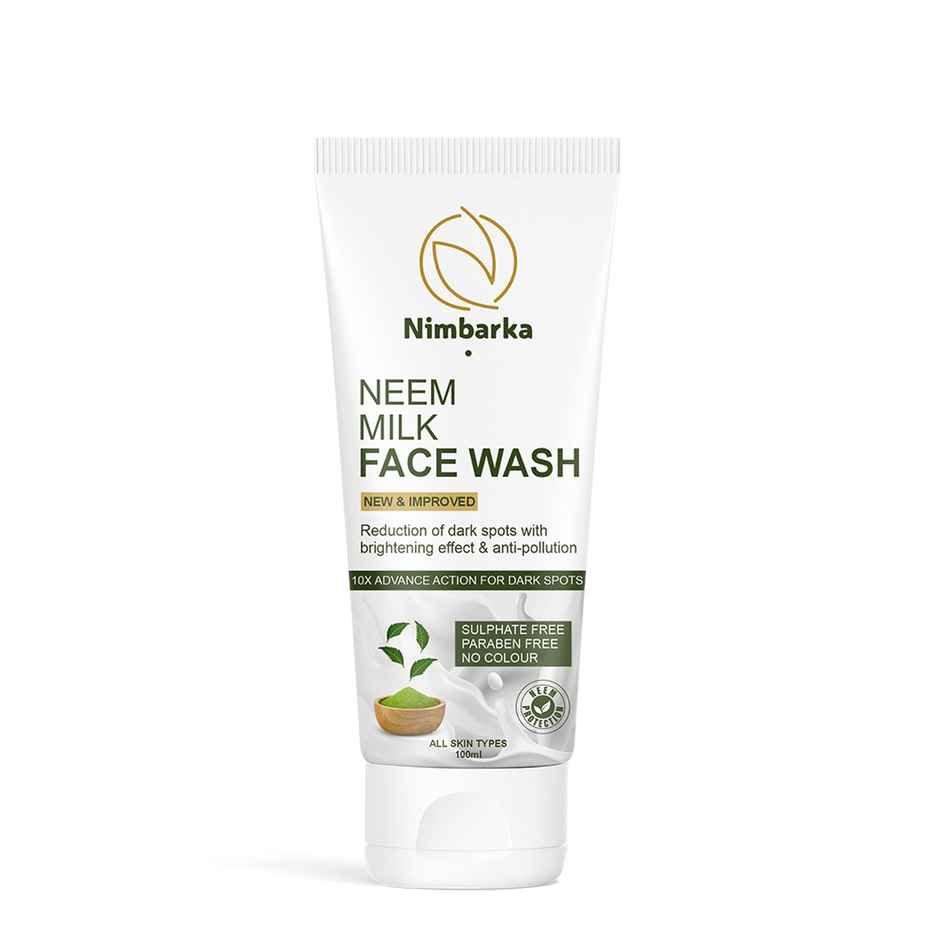 Neem & Milk Face Wash Reduction Of Dark Spots With Whitening Effect & Anti-Pollution