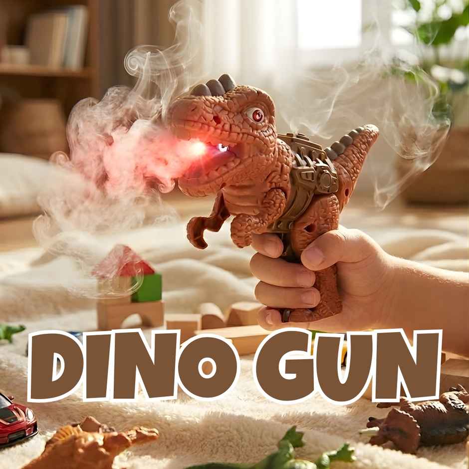 Toytales Dinosaur Toy Gun | T-Rex Animal Figures Toys For Kids | Assorted