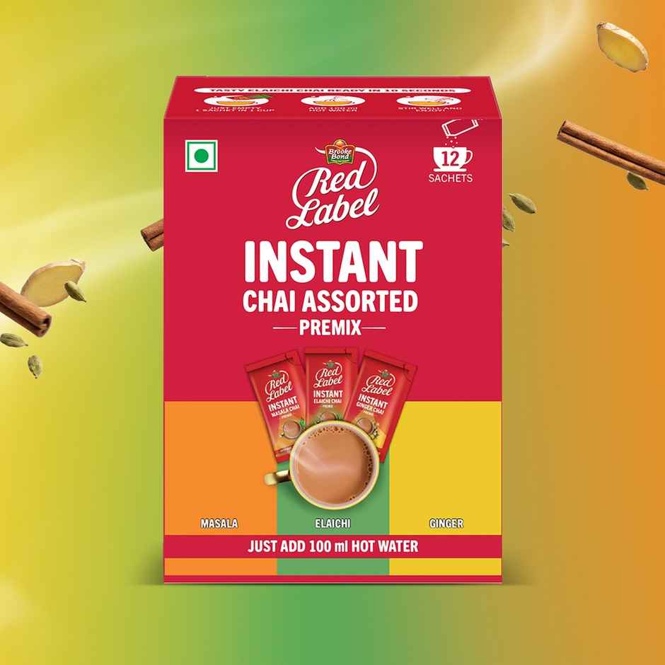 Red Label Instant Assorted Chai Premix