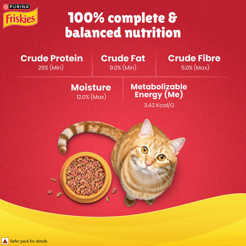 Purina Friskies Meaty Grills Adult Dry Cat Food