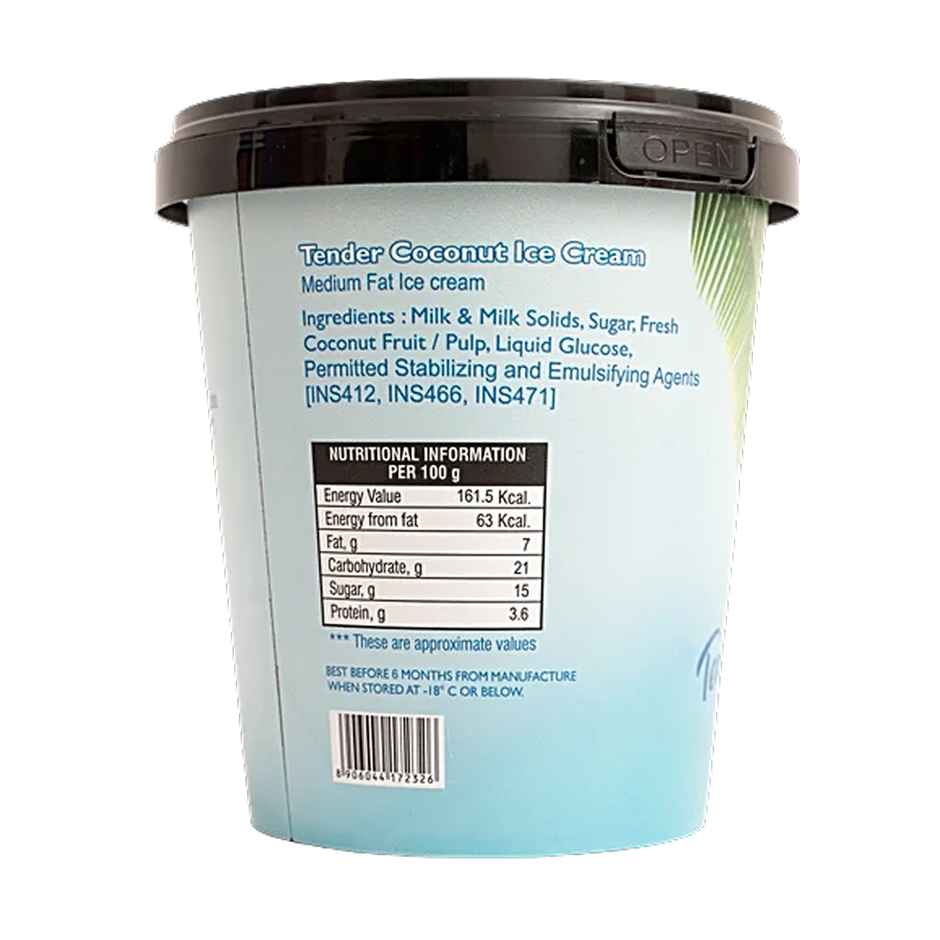 Scoops Froops Tender Coconut Ice Cream Tub