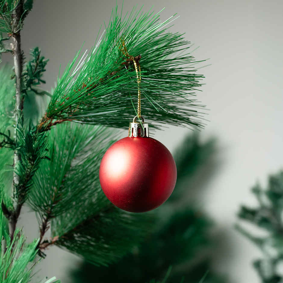 Christmas Balls For Tree decor | Red| Gullak