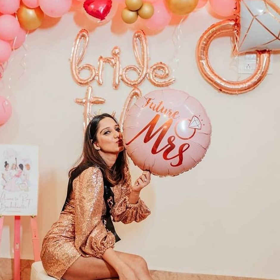 Rose Gold Ring Foil Balloon | Pack Of 1 | Party Propz