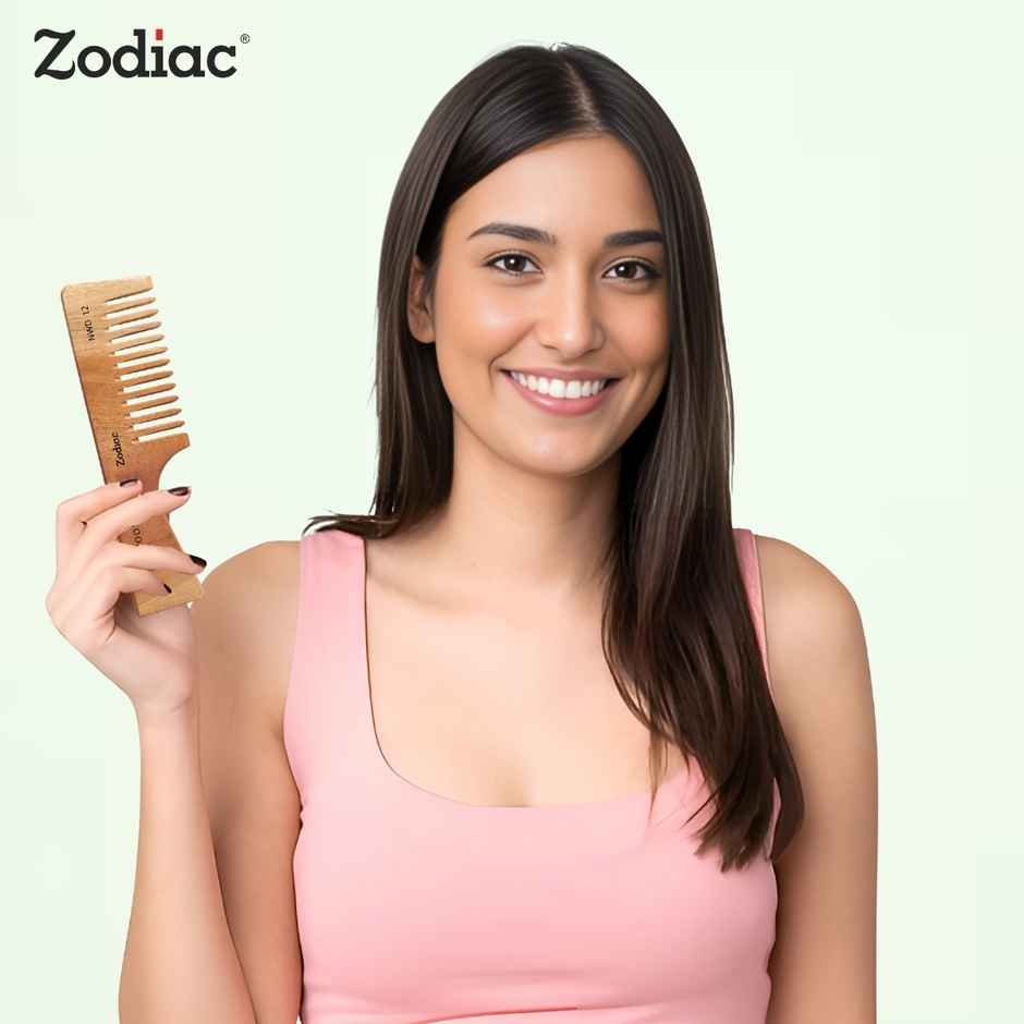 Zodiac Neem Wood Comb 12