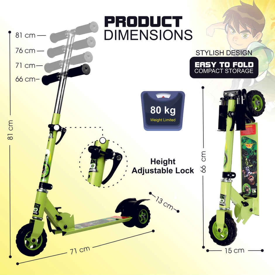Toyzone Ben 10 Scooter Square