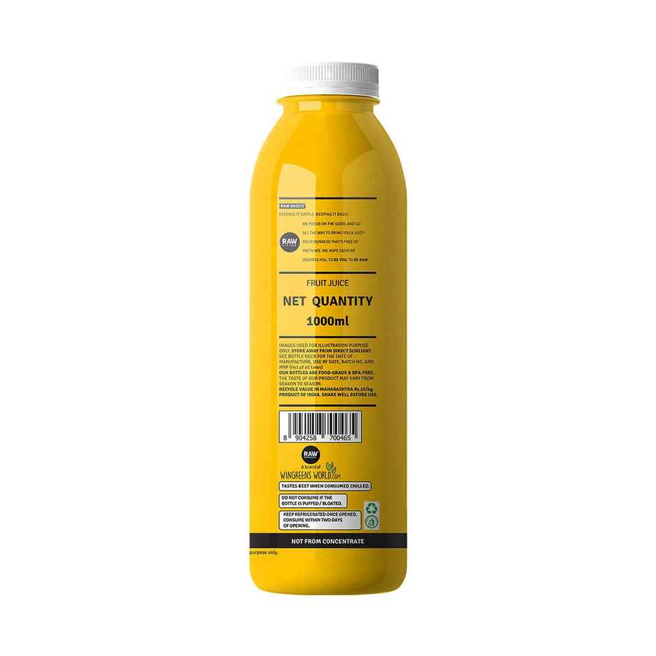 Raw Pressery Valencia Orange Fruit Juice