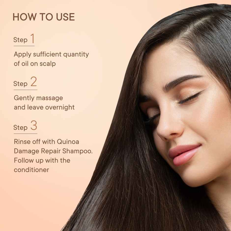 Quench Damage Repair Hair Oil | With Quinoa Protein