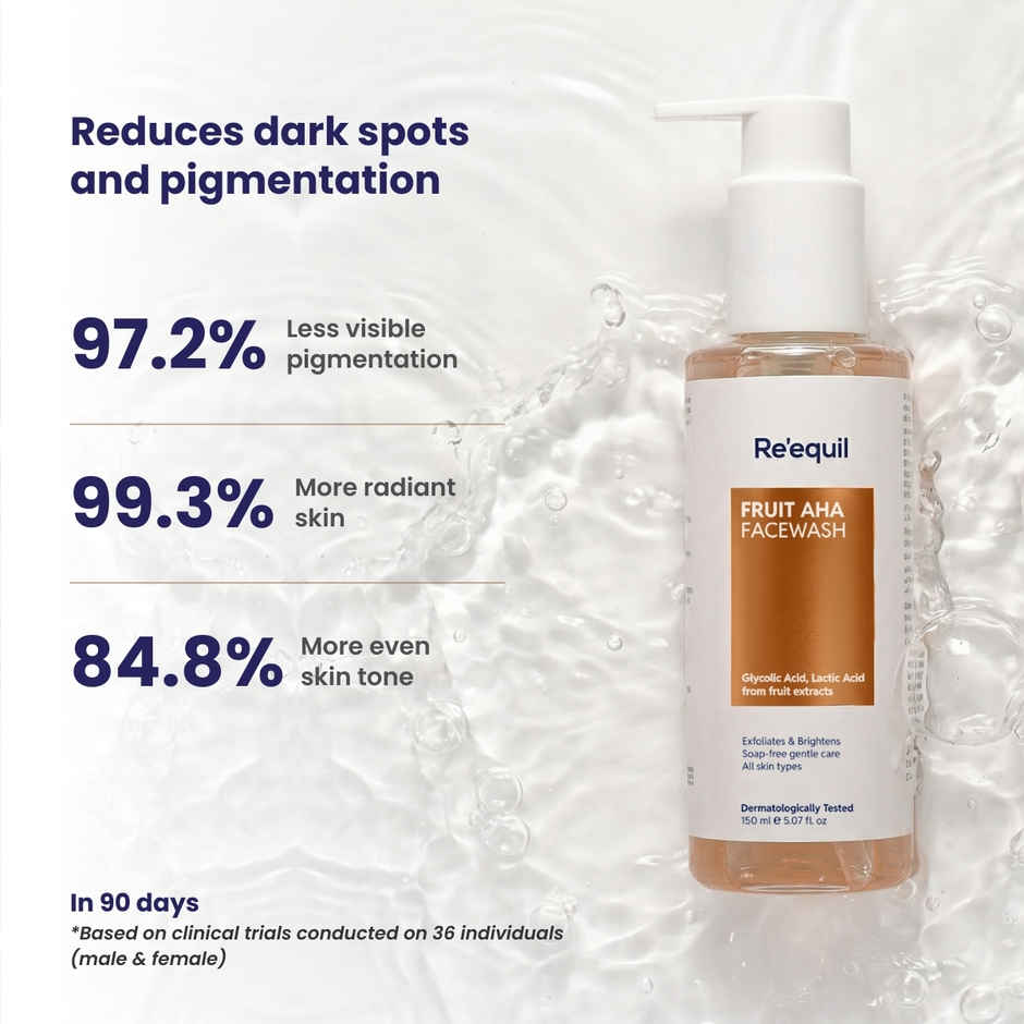 Re'equil Fruit AHA Face Wash