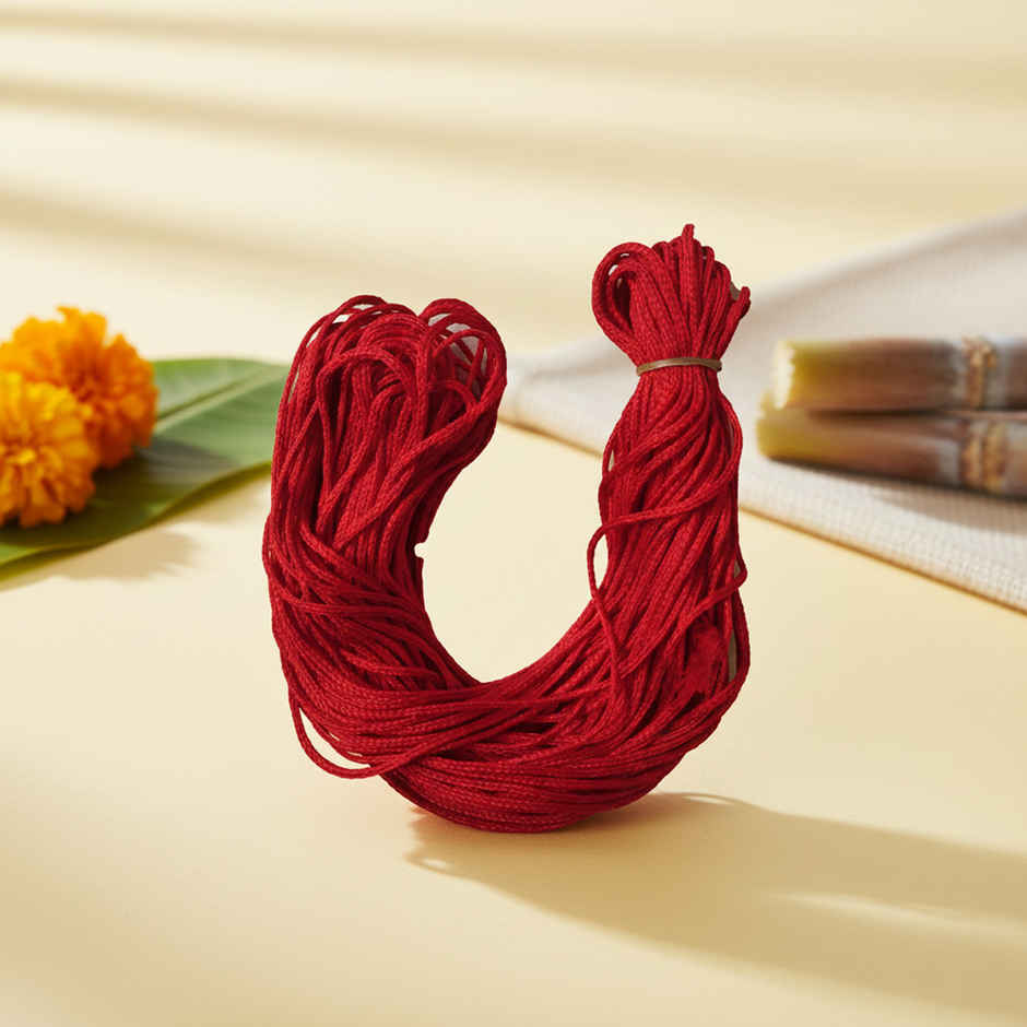 Red Thread 3 m | Traditional & Authentic | Chandar