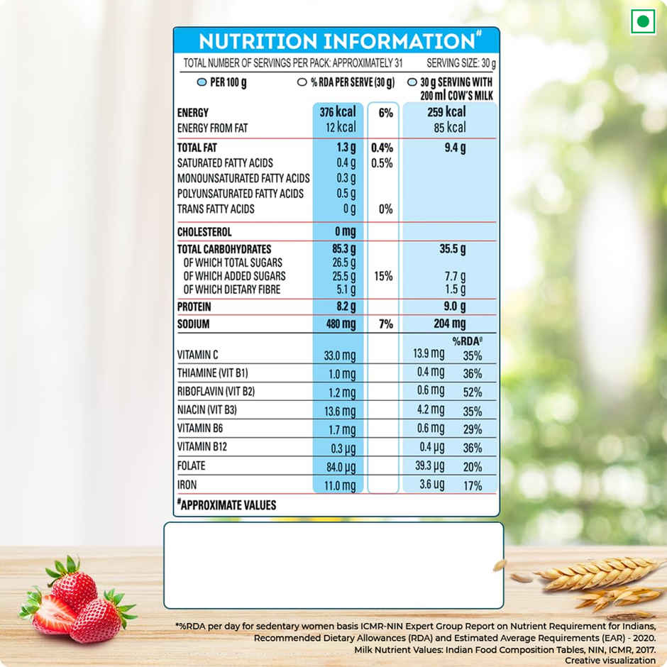 Kellogg's Original Special K | Less Than 2% Fat | 37% Less Sugar | Source Of Protein & Fibre