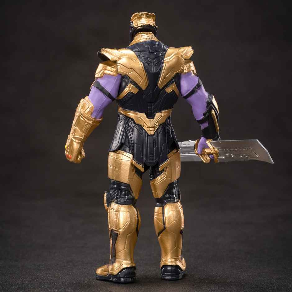 Striders Licensed Marvel Thanos Mini Action Figure Supervillain Toy | 4 inch