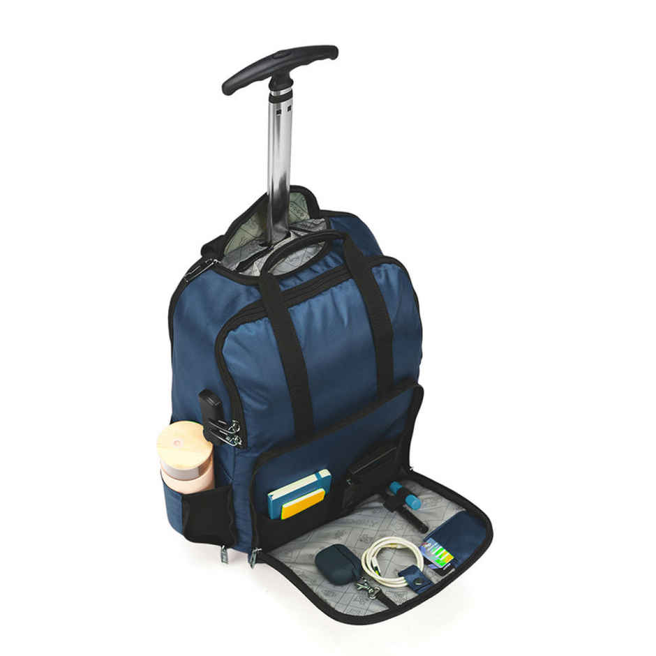 Assembly Amok Laptop Trolley Backpack | Water Resistant - Blue