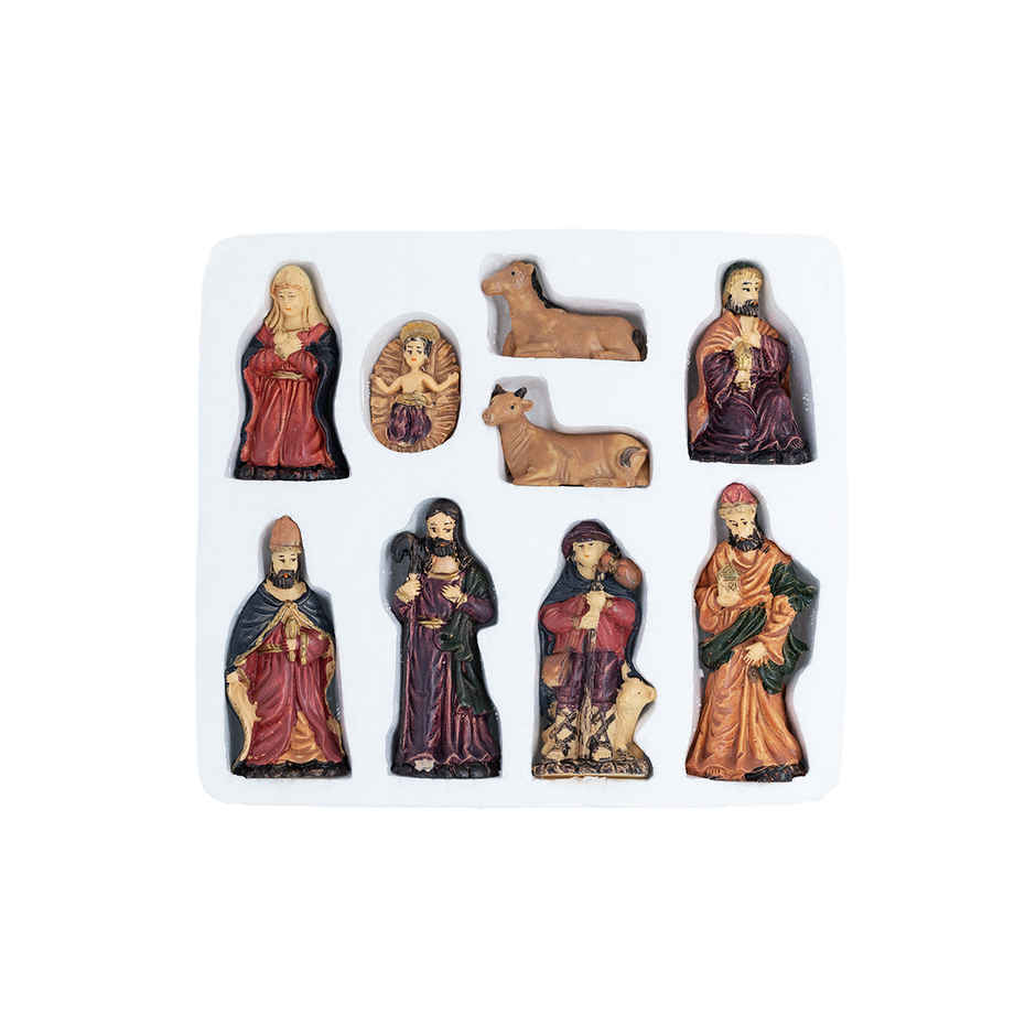 Nativity Set for Christmas Decoration | Jesus Crib Set | Christmas Crib | Nativity Scene | Picfest