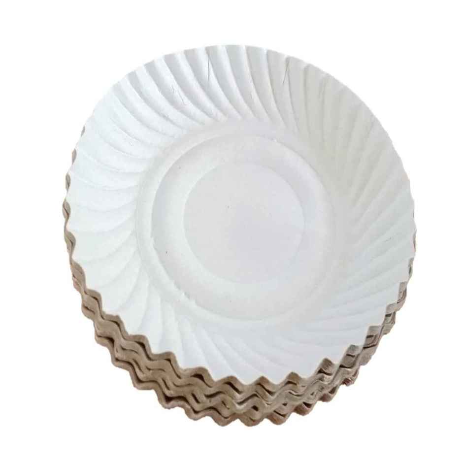 Disposable Paper Plates | 7 inch | Naturepac Combo
