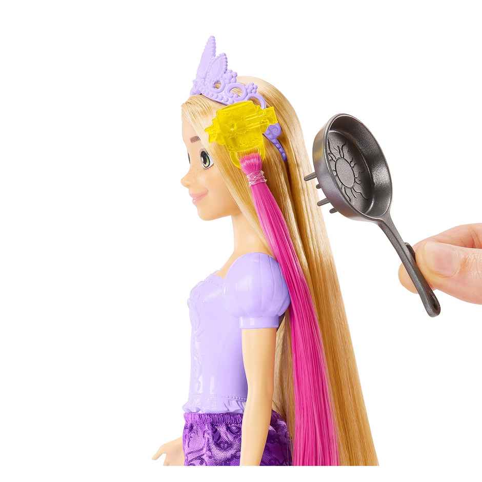 DISNEY PRINCESS HAIR RAPUNZEL DOLL, 3Y Plus, Multicolour