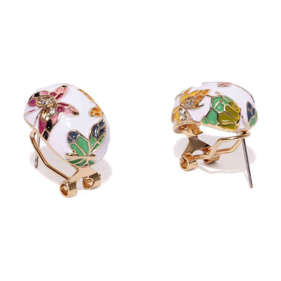 YouBella Jewellery Crystal Pendant Necklace Jewellery Earings for Women & Girls (YBEAR - 31670)