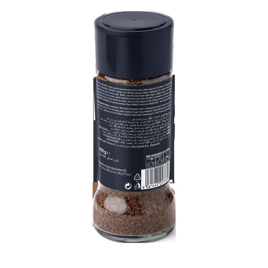 Davidoff Brazil Instant Coffee | 8/12 Intensity