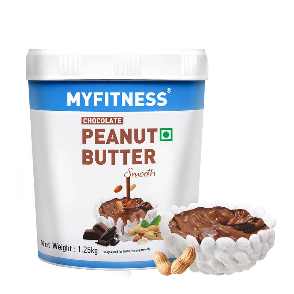 MyFitness Chocolate Peanut Butter Smooth Spread | High Protein