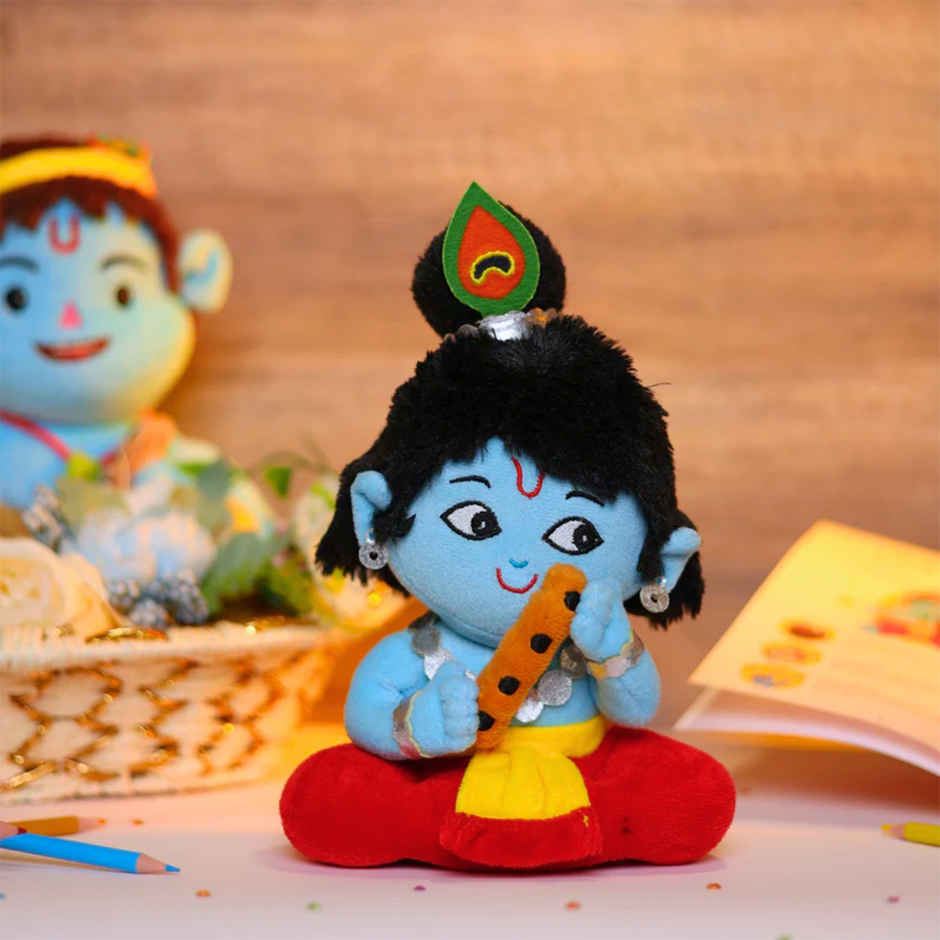 Panda's Box Mantra Chanting Baby Krishna | Small - 23 cm