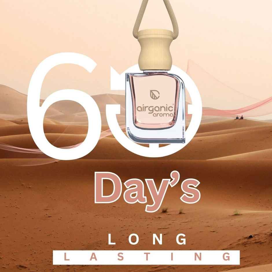 Airganic Swing Prime - Musk Car Perfume Pod | Natural Essential Fragrance Oils in Glass Bottle