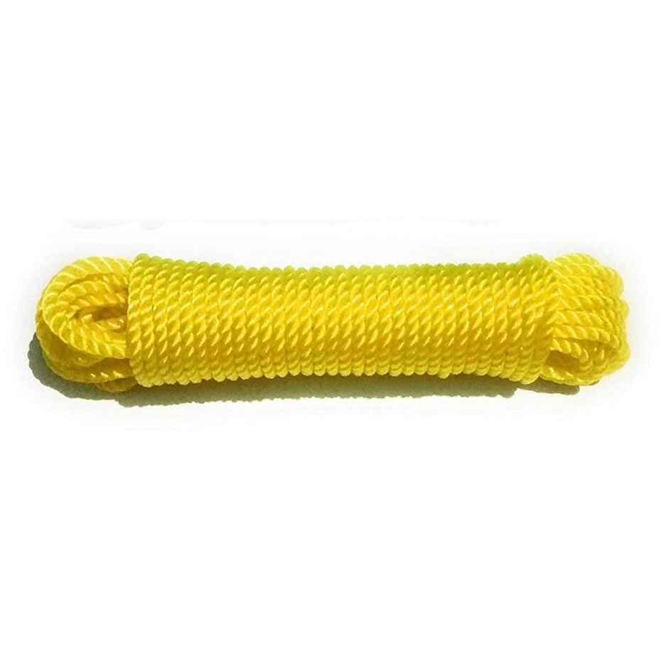 Sapna Nylone Rope Regular - 10 Mtr - 1 Pcs - Yellow Colour
