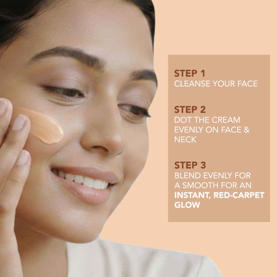 Lotus Make-Up Xpressglow Daily Beauty Cream Bright Angel Spf 25 Aloe Vera Semi Matte Finish