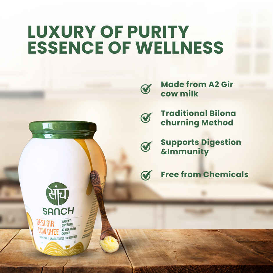 Sanch A2 Gir Cow Ghee