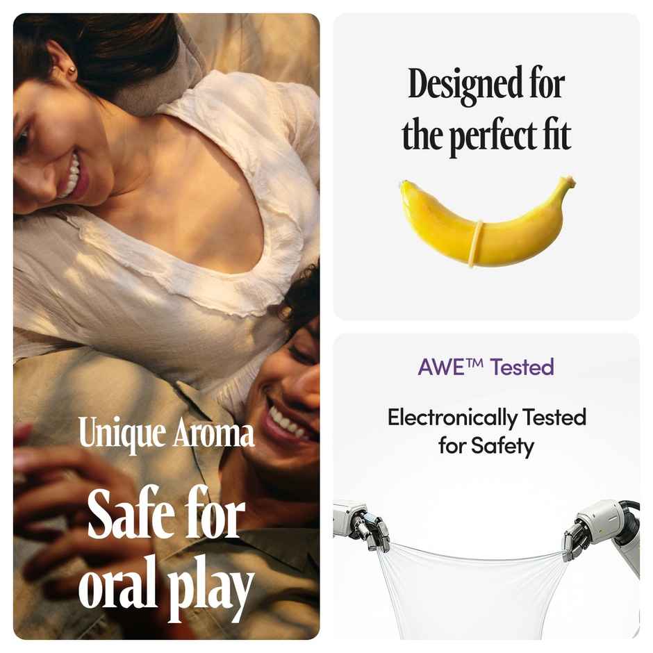 Bold Care 404 All-In-One Condoms Pack | Chocolate, Strawberry, Mango, Vanilla, Bubblegum