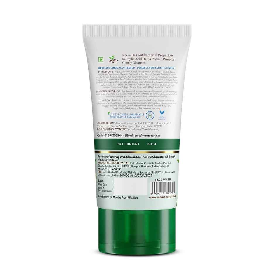 Mamaearth Neem Pimple Clear Face Wash