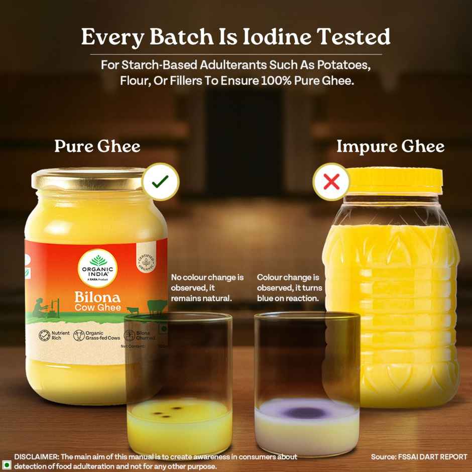 A TATA Product - Organic India Bilona Cow Ghee