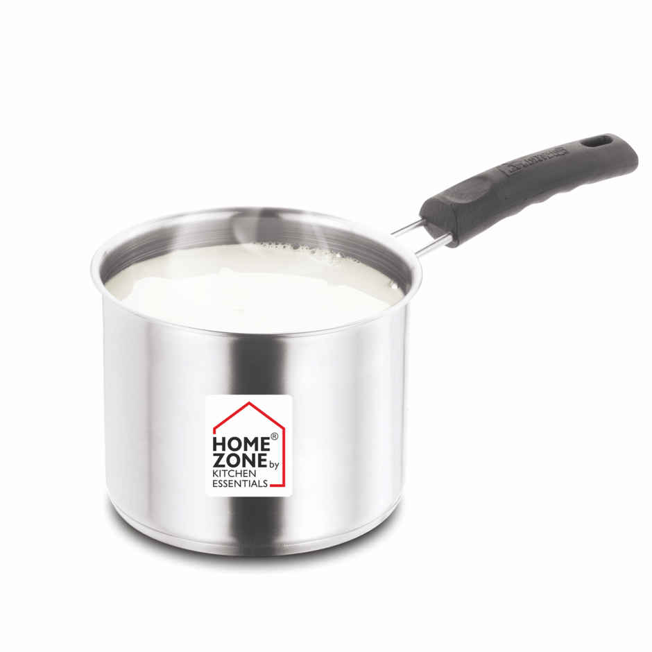 Home Zone-Stainless Steel Induction Bottom Milk Pan 14Cm