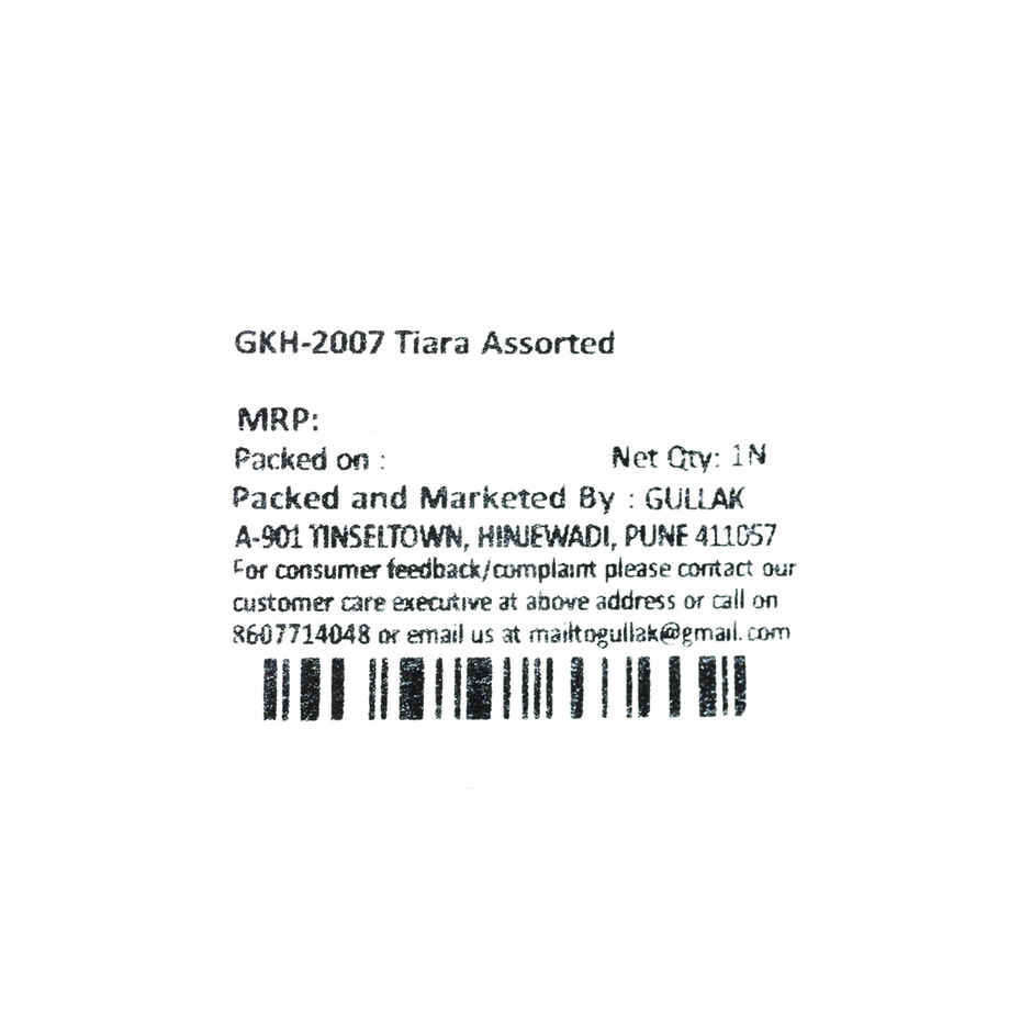 Feather Crown LED Tiara For Party | Assorted Colours | Gullak