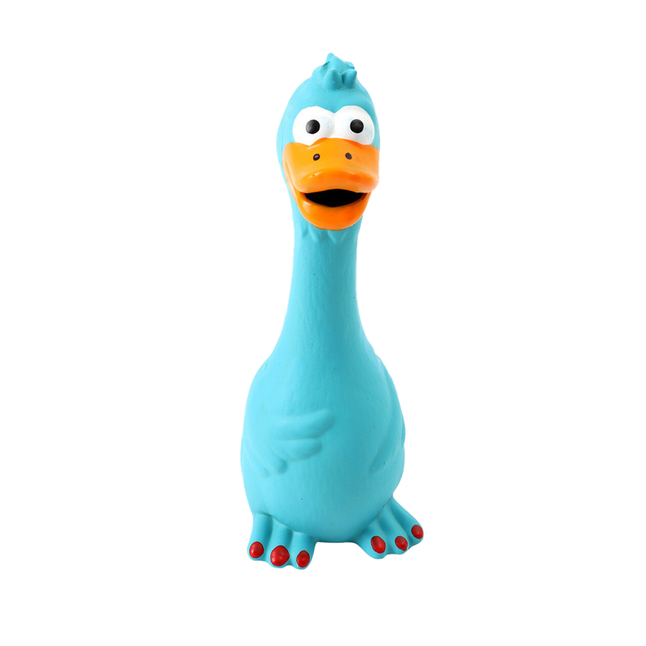 Foodie Puppies Latex Blue Duck Dog Toy