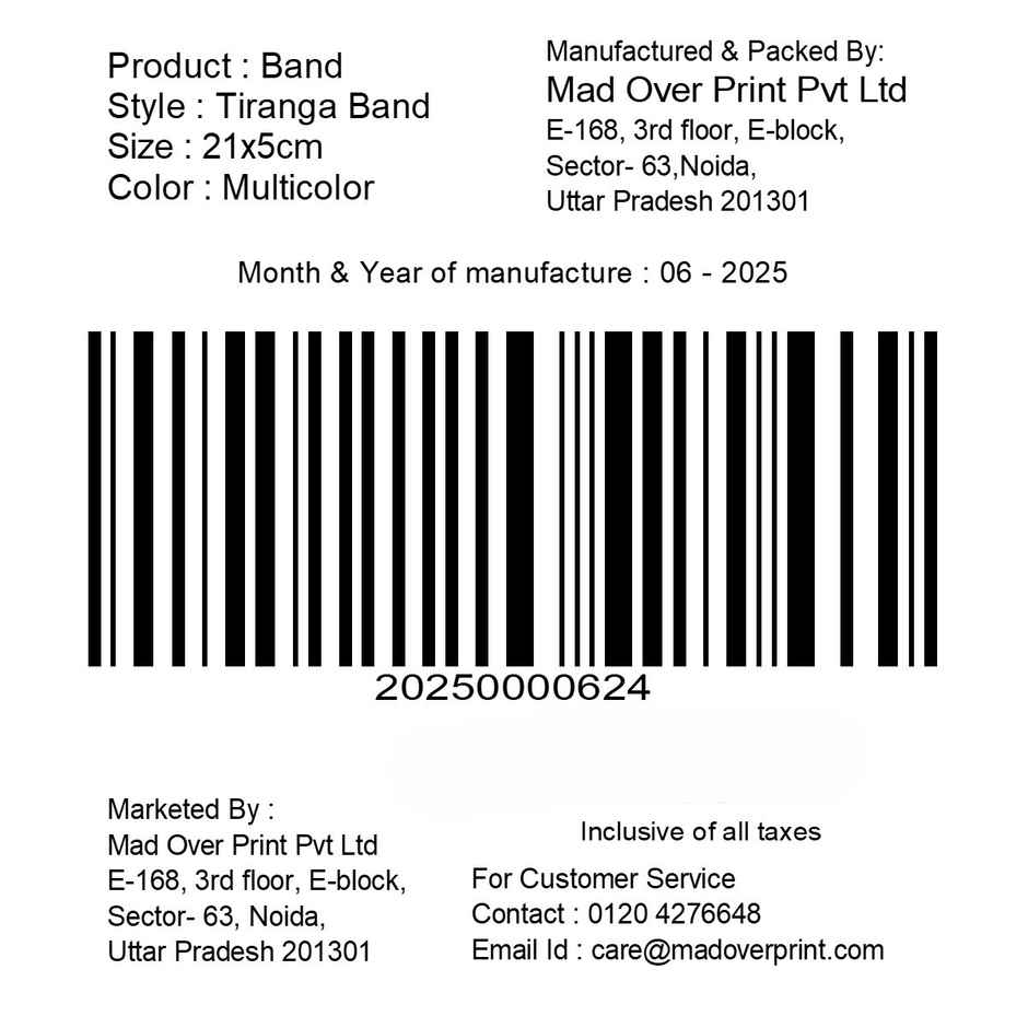 Tiranga Band | Mad Over Prints