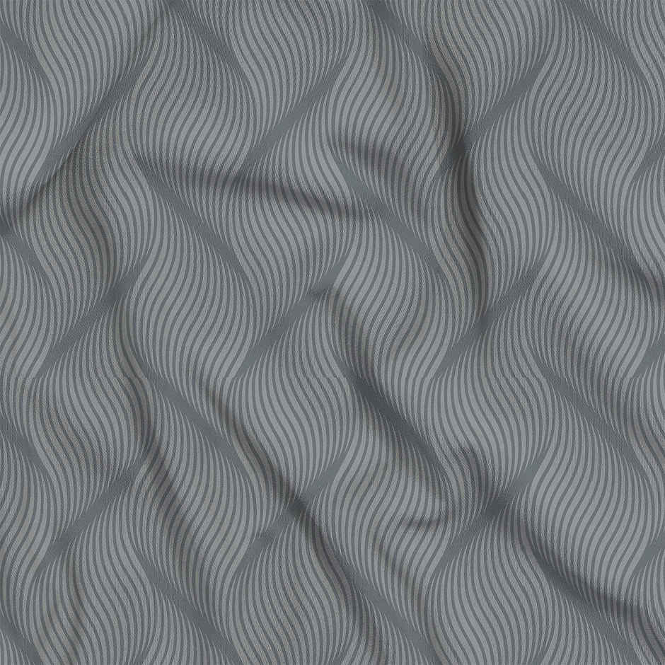 Boutique Living Radiance (Queensberry) 100% Cotton 825 TC Grey King Bedsheet with 2 Pillow Covers