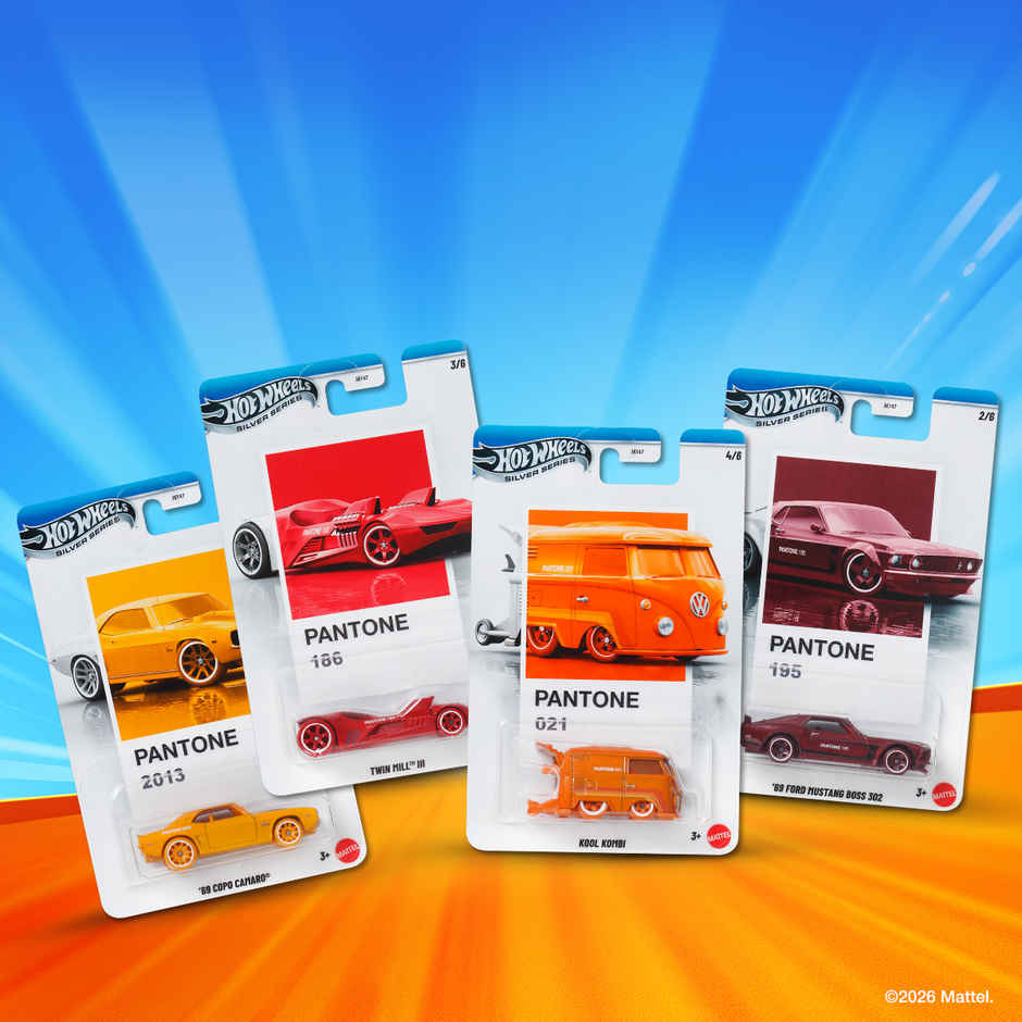 Hot Wheels Pantone Mystery Box 1:64 Scale Die-Cast Toy Car ( Product May Vary )