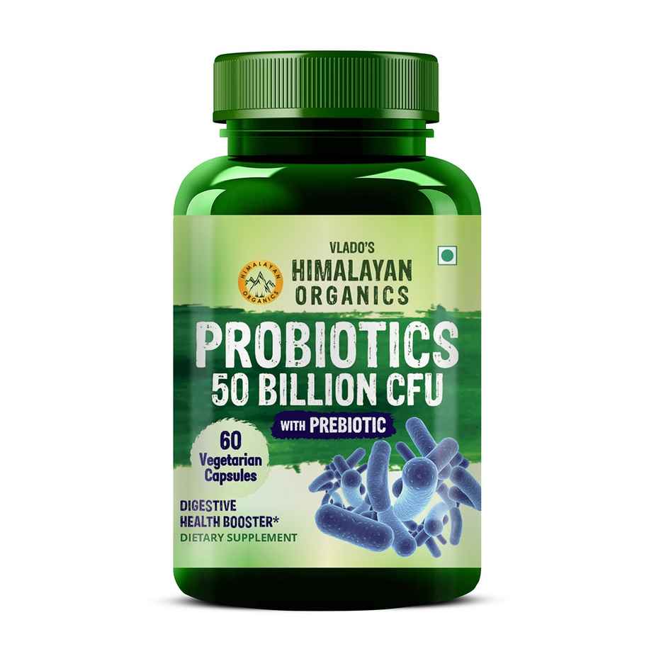 Vlado's Himalayan Organics Probiotics 60 VEG Capsules
