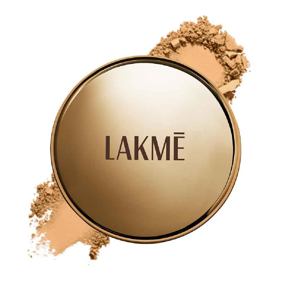 Lakme Powerplay Priming Powder Foundation, 3-in-1, Lasting Matte, Dry/Oily Skin, Silky Golden