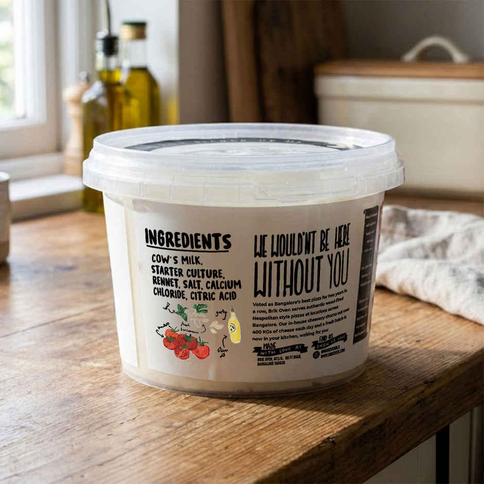 Brik Oven Buratta Cheese