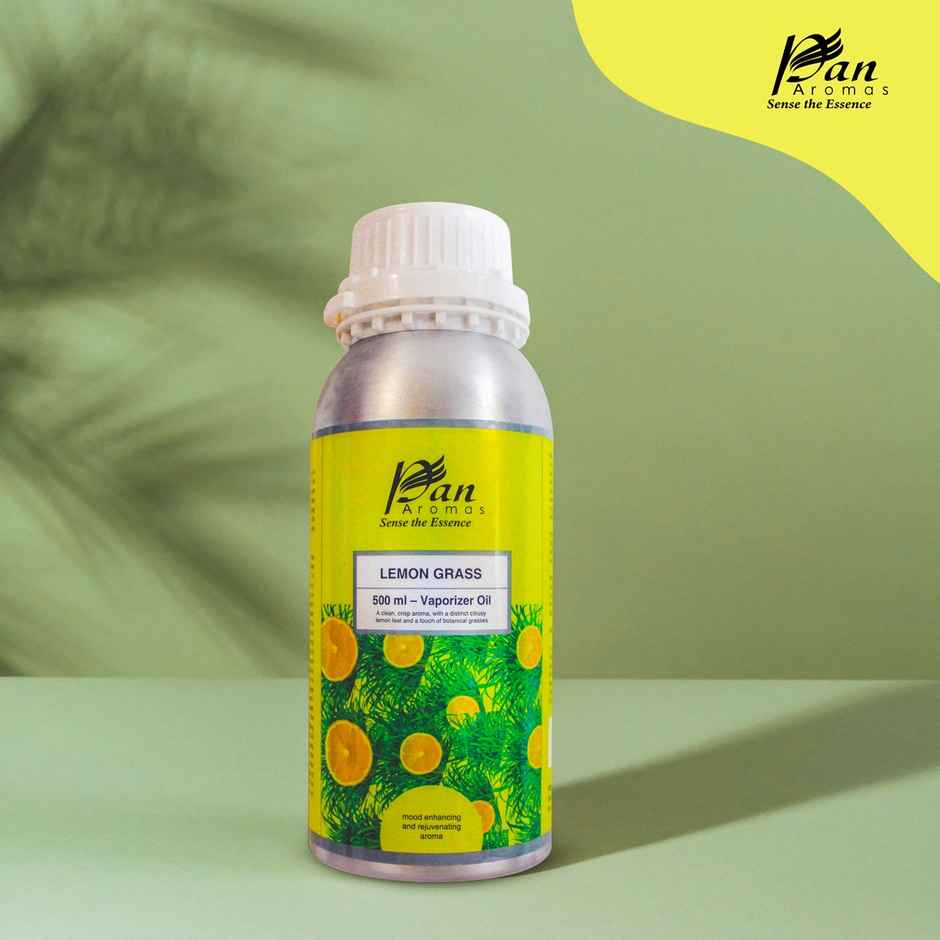 Pan Aromas Lemon Grass Vaporizer Oil Room Freshener