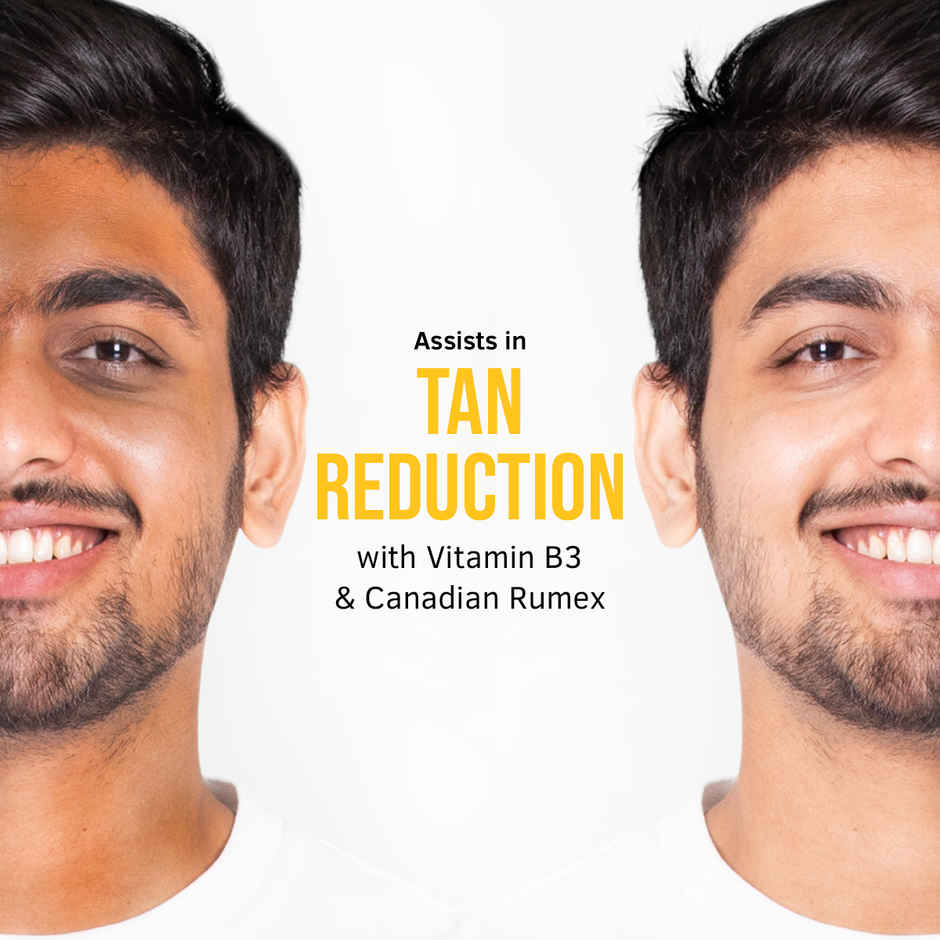 Ustraa Total De Tan Kit (Face Scrub De-tan -100g & De-Tan Face Cream -50g)