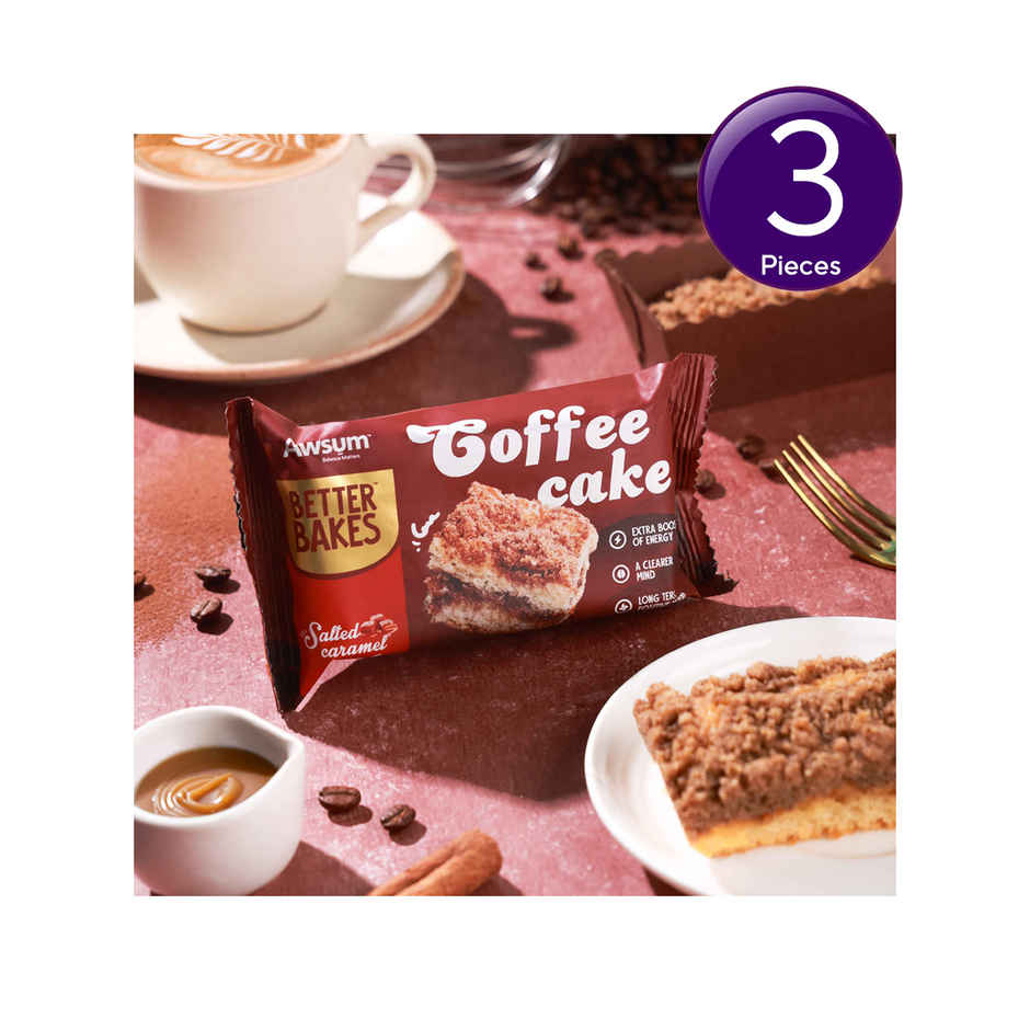 Awsum Better Bakes Coffee Cake Salted Caramel - Buy at ₹177 Online ...